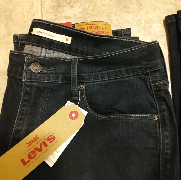 NWT Levi's 505 StraightJeans 14L FirmPrice*Last 1 - Picture 2 of 7